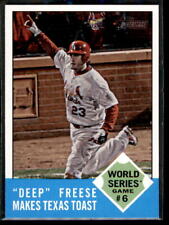 2012 Topps Heritage  David Freese #147 St. Louis Cardinals   WS, HL picture