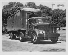1950s Autocar DC-75 Truck Press Photo 0015 - Poultry Company picture