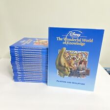 Disney's Wonderful World Of Knowledge Encyclopedia 20 Book Set - 1999 picture
