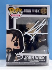Funko Pop JOHN WICK - JOHN WICK #1763 SIGNED COA AUTHENTICATED picture