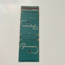 Grossinger's New York Vintage Matchbook Cover TMB85-6 picture
