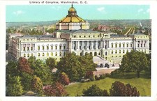 Washington DC Library of Congress Divided Back Postcard c1910 B.S. Reynolds Co. picture