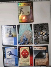 2002 Upper Deck LEGO Bionicle CCG trading cards Lot of 7 cards All NM picture