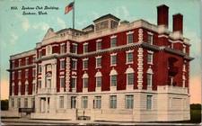 Spokane Club Building Spokane WA Vintage Postcard TP12-10 picture