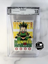 BGS 7.0 HunterxHunter #1 Vol1 1998 1st Printing Graded Manga Jump Comics picture