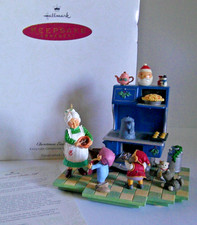 HALLMARK Keepsake - CHRISTMAS EVE BAKE-OFF- 1995 - Studio Edition - Signed - NEW picture
