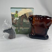 Avon Aftershave Bottle Sport of Kings FULL Horse Kentuky Derby Racing picture