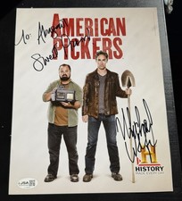 American Pickers Cast Signed 8x10 Photo Mike Wolfe Frank Fritz JSA COA History picture