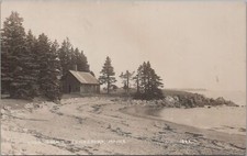 RPPC Postcard Look Point Jonesport Maine ME  picture