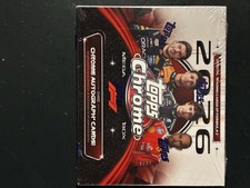 2026 Topps Chrome F1 Mega Box Factory Sealed Brand New Formula 1 6 Packs picture