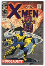 X-Men 26 1966 Marvel Comics F- 5.5 Marvel Girl El Tigre Cyclops Beast Angel picture