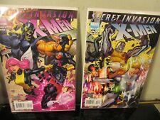 Secret Invasion: X-Men #2-3 LOT (Nov 2008, Marvel) BAGGED BOARDED picture