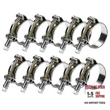 10Pack T Bolt Hose Clamp 58-65mm for 2