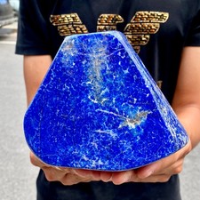 4.1LB Natural Stone Lapis Lazuli Freeform Polished Crystal Mineral Specimen picture
