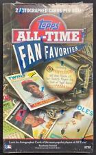 2003 TOPPS ALL TIME FAN FAVORITES BASEBALL SEALED BOX **2 AUTOS** picture