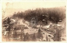 Evergreen CO Colorado Birdseye Town View 1900s RPPC Photo Postcard COPY picture