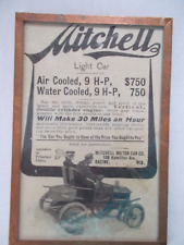 Authentic Antique Mitchell Automobile Advertisement picture