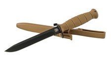 Bundeswehr Dagger w/ Sheath German Commando Fighting Knife - Coyote - NEW picture
