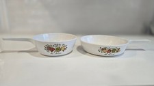 Vintage Corning Ware Spice of Life Saucepan Lot P-81-B 1 Pt & P-82-B 1.5 Pt picture
