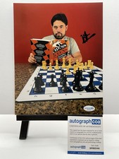 Hikaru Nakamura signed 8x10 Chess signed 8x10 Chess Grandmaster autographed ACOA picture