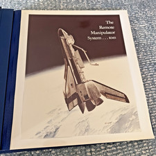 LEROY DAY COPY 1982 SPAR Remote Manipulator System RMS Shuttle Photo Album NASA picture