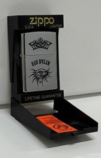 *RARE* COMES WITH PAPERWORK AND BOX Bob Dylan Zippo Double Sided Boxed Y2K Band picture