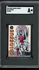 Colossus - #2 - 1986 Comic Images Marvel Sticker - SGC A - Authenticated Card picture