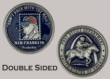 Ben Franklin Post Office Department United States Challenge Coin J#34 picture