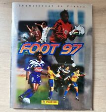 PANINI FOOT 97 CHAMPIONSHIP OF FRANCE ALBUM / complete 100% + GOOD ORDER BE picture