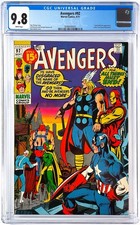 Avengers #92 CGC 9.8 White Pages 1971 Marvel Comics Neal Adams Cover Art 1 of 22 picture