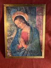 Vintage? Italian Religious Icon Renaissance Style Russian Orthodox? picture