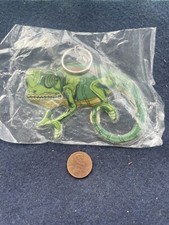 Budweiser Louie The Lizard Puffer Key Chain Fob w/Flashlight Does Not Work picture