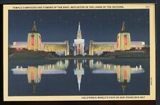 1939 GGIE Golden Gate Expo Lakes of the Nations Historic Vintage Postcard M642 picture
