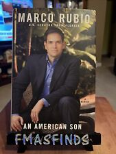 MARCO RUBIO SENATOR Signed Book AN AMERICAN SON Florida Autographed  picture
