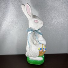 Vintage 1993 Easter Bunny Blow Mold Don Featherstone Union Products 31