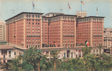 Los Angeles CA California, The Biltmore Hotel Building, Vintage Postcard picture