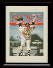 Gallery Framed Warren Spahn Sports Illustrated Autograph Replica Print - 1956 picture