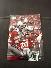 BILLY SIMS signed LIONS OKLAHOMA heisman 2021 Prism football card picture