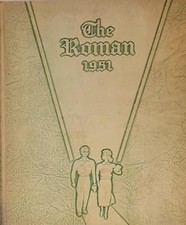 1951 The Roman Yearbook Boys and Girls High School Rome, Georgia picture