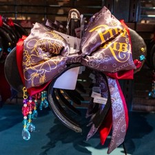 Tokyo Disney Resort Pirates of the Caribbean Minnie Ears Headband Ribbon Japan picture