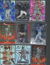 2022 Mosaic Baseball - Color Variations - Inserts - Base RC and Vets picture
