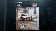 Bobcat S220 Skid-Steer Loader Brochure Vintage Agricultural Equipment picture