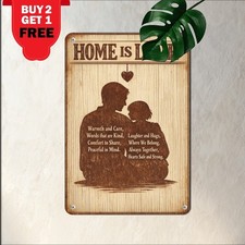 To My Dear Mom Heartfelt Appreciation Gift From Daughter Plaque Metal Tin Sign picture