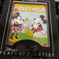 Disney Pin 47002 DLR Featured Artist 2006 The Story of Mickey Mouse LE 750 picture