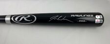 Joey Wiemer Signed Autographed Black Baseball Bat w/COA Milwaukee Brewers Rookie picture