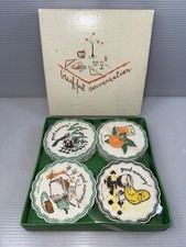 Rare VTG Freund Mayer & Co Paper Coasters Breakfast Conversations FM130A England picture