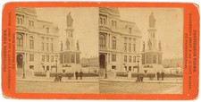RHODE ISLAND STEREOVIEW - Providence Monument - Nickerson 1880s picture
