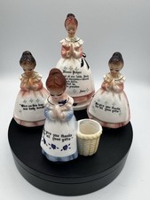 4 Piece Vintage Enesco “Mother In The Kitchen” Figurines picture