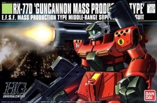 Bandai HGUC Guncannon Mass Production Type Gundam 0080 Model Kit HG USA SELLER picture