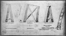 Photo:Dome of U.S. Capitol, ribs of cupola first section picture